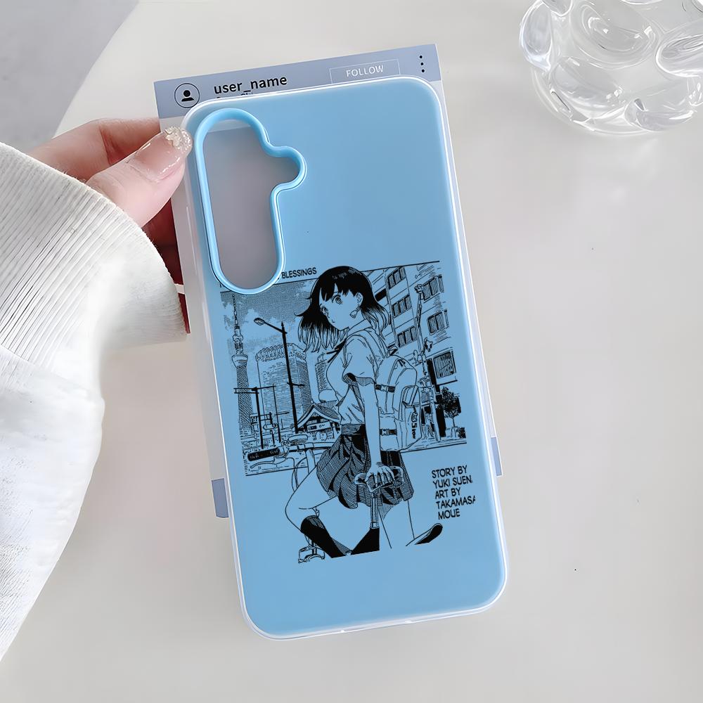 Akanebanashi Phone Case Clear  - Phone Cases With Card Holder ulasan dan harga