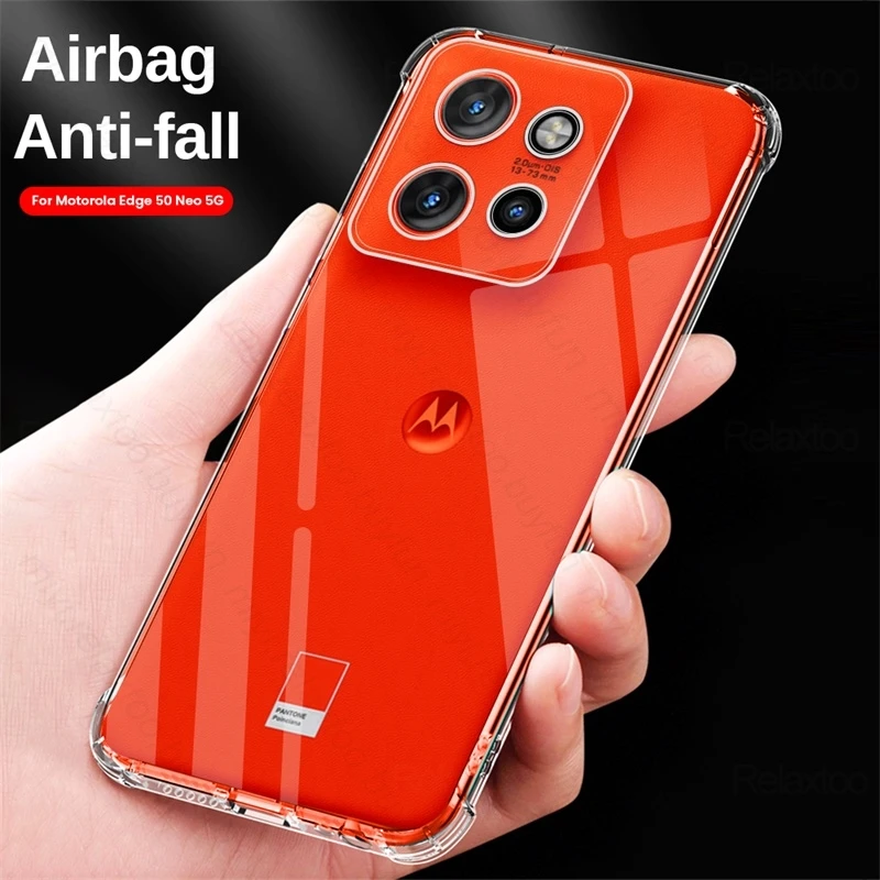 Ultra-Thin TPU Clear Case for  - Phone Cases Motorola Edge 2025 ulasan dan harga