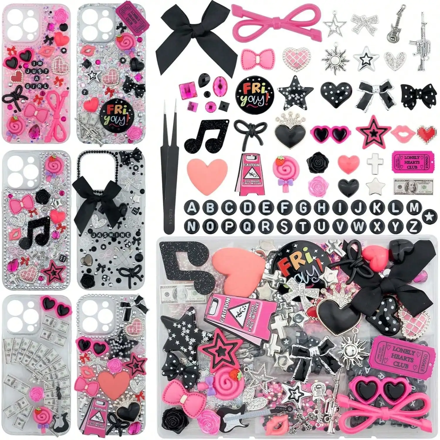 1050 Pcs Junk Phone Case Charm - Phone Cases Junk ulasan dan harga