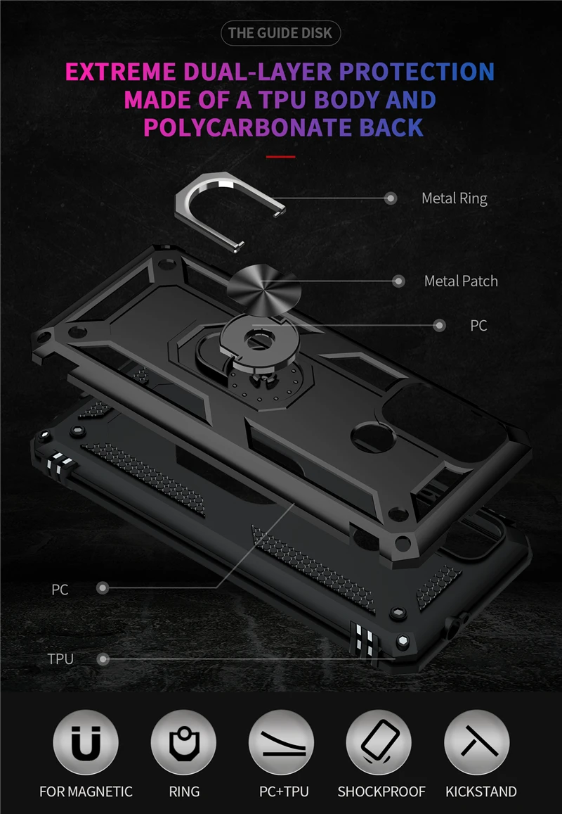 Rugged Armor Shockproof Phone  - Phone Cases Motorola Edge 2025 ulasan dan harga