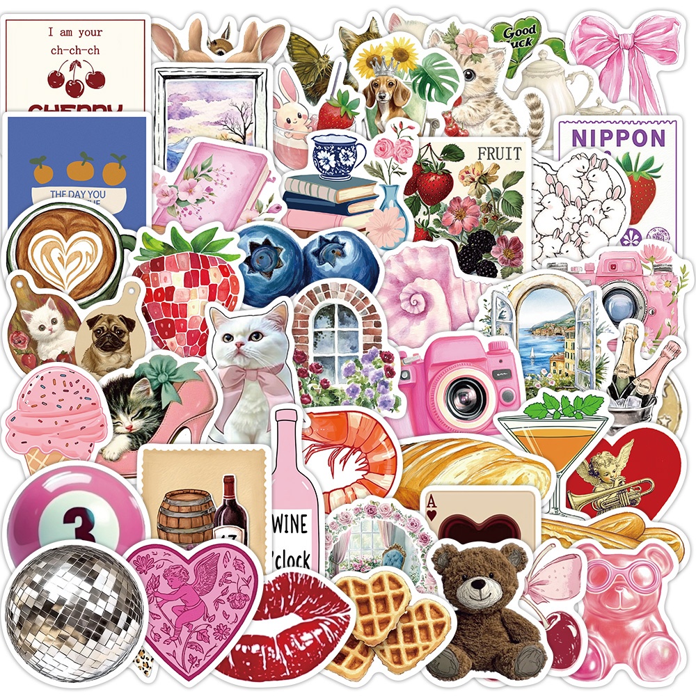 50PCS Pink Aesthetic Pinterest - Phone Cases Pinterest ulasan dan harga
