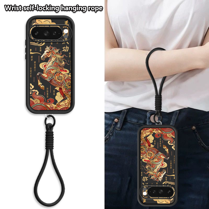 Cute Foal Print Wrist Strap La - Phone Cases With Loop ulasan dan harga