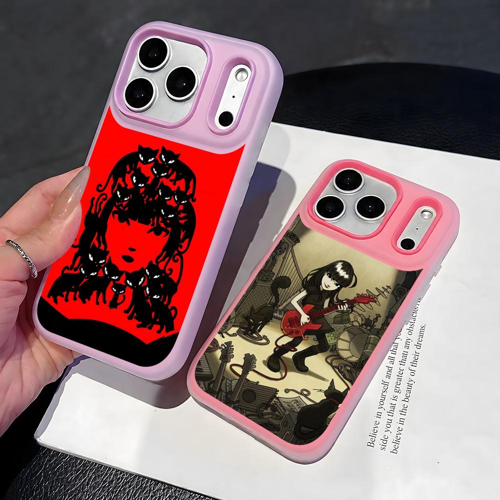 Comics Emily The Strange Phone - Phone Cases With Card Holder ulasan dan harga