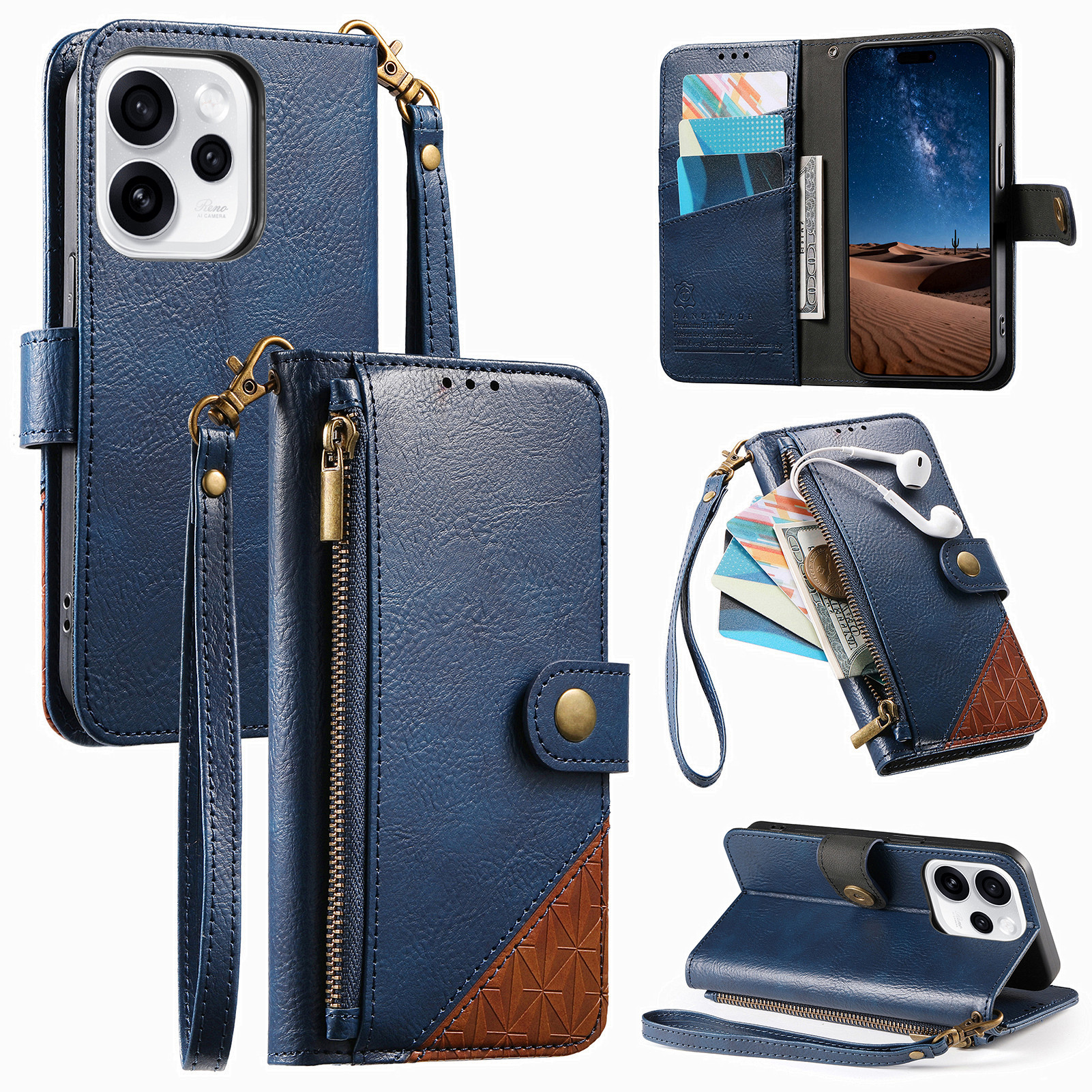 Leather Wallet Flip Case for M - Phone Cases Motorola Edge 2025 ulasan dan harga