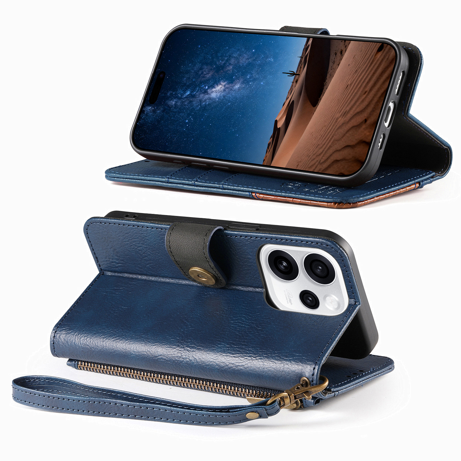 Leather Wallet Flip Case for M - Phone Cases Motorola Edge 2025 ulasan dan harga