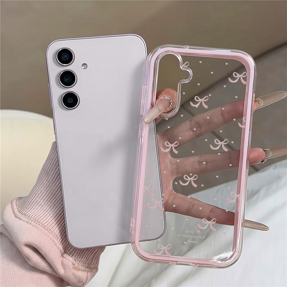 Cute Pink Bow Soft Phone Case  - Phone Cases Luxury ulasan dan harga