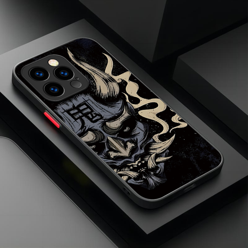 Samurai Hannya Mask Ghost Prin - Phone Cases Xs ulasan dan harga
