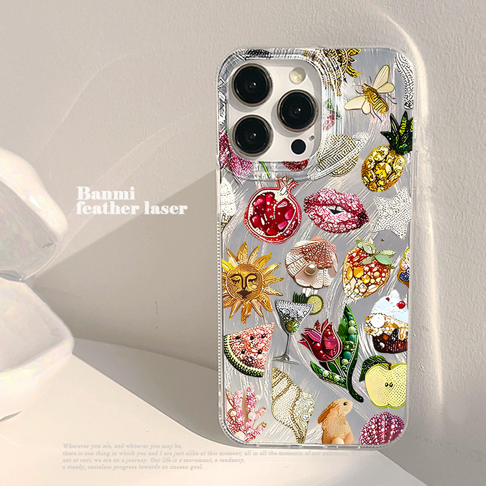 Luxury Retro Collage Silicone  - Phone Cases Luxury ulasan dan harga