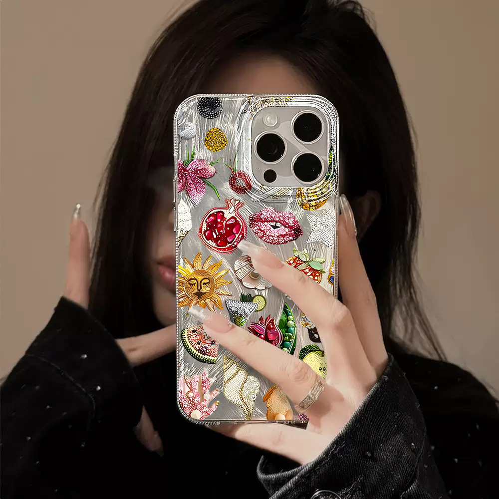 Luxury Retro Collage Silicone  - Phone Cases Luxury ulasan dan harga