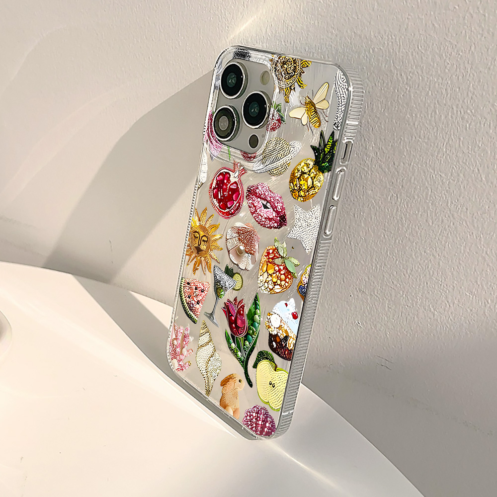 Luxury Retro Collage Silicone  - Phone Cases Luxury ulasan dan harga