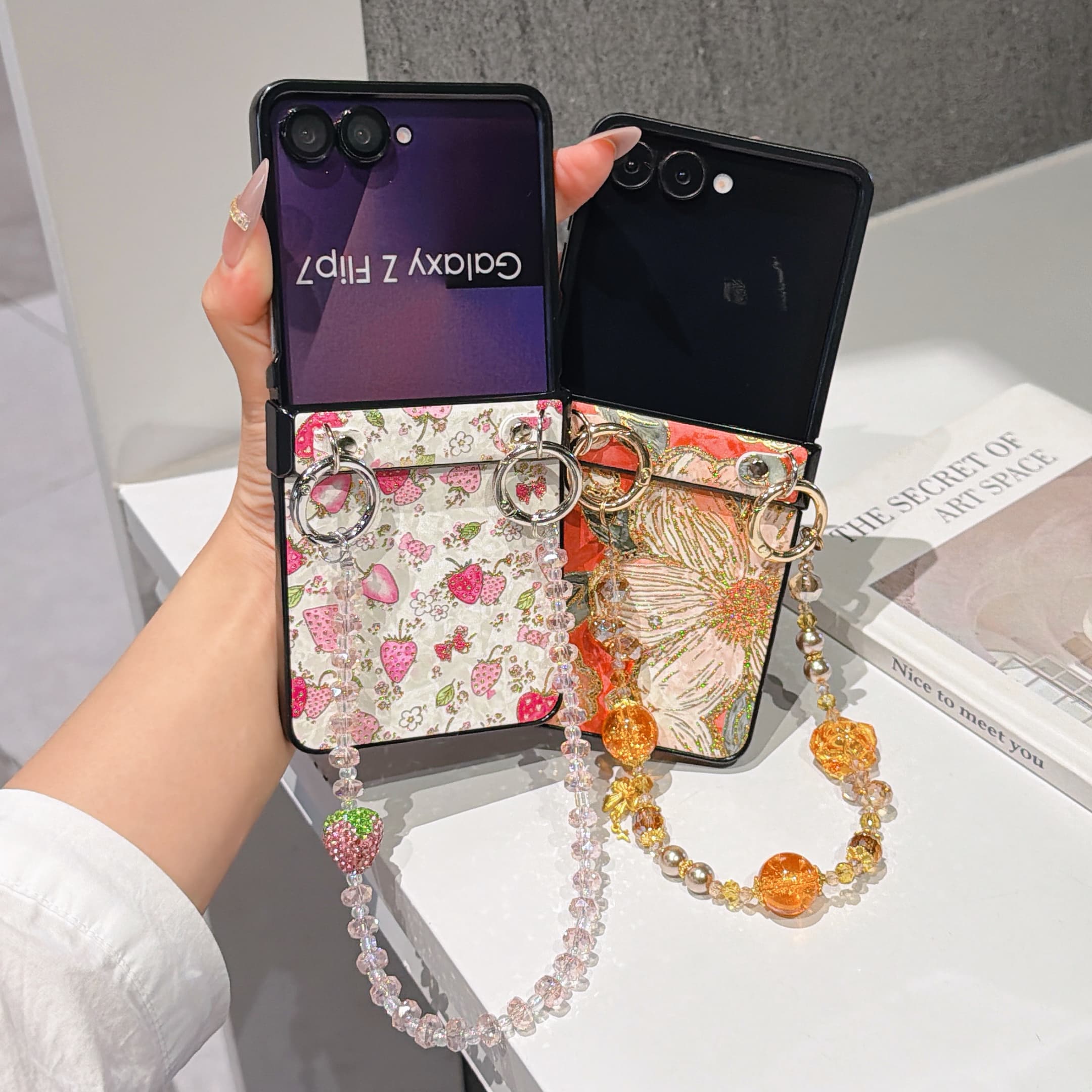 Hinge Protection PU Leather Co - Phone Cases With Loop ulasan dan harga