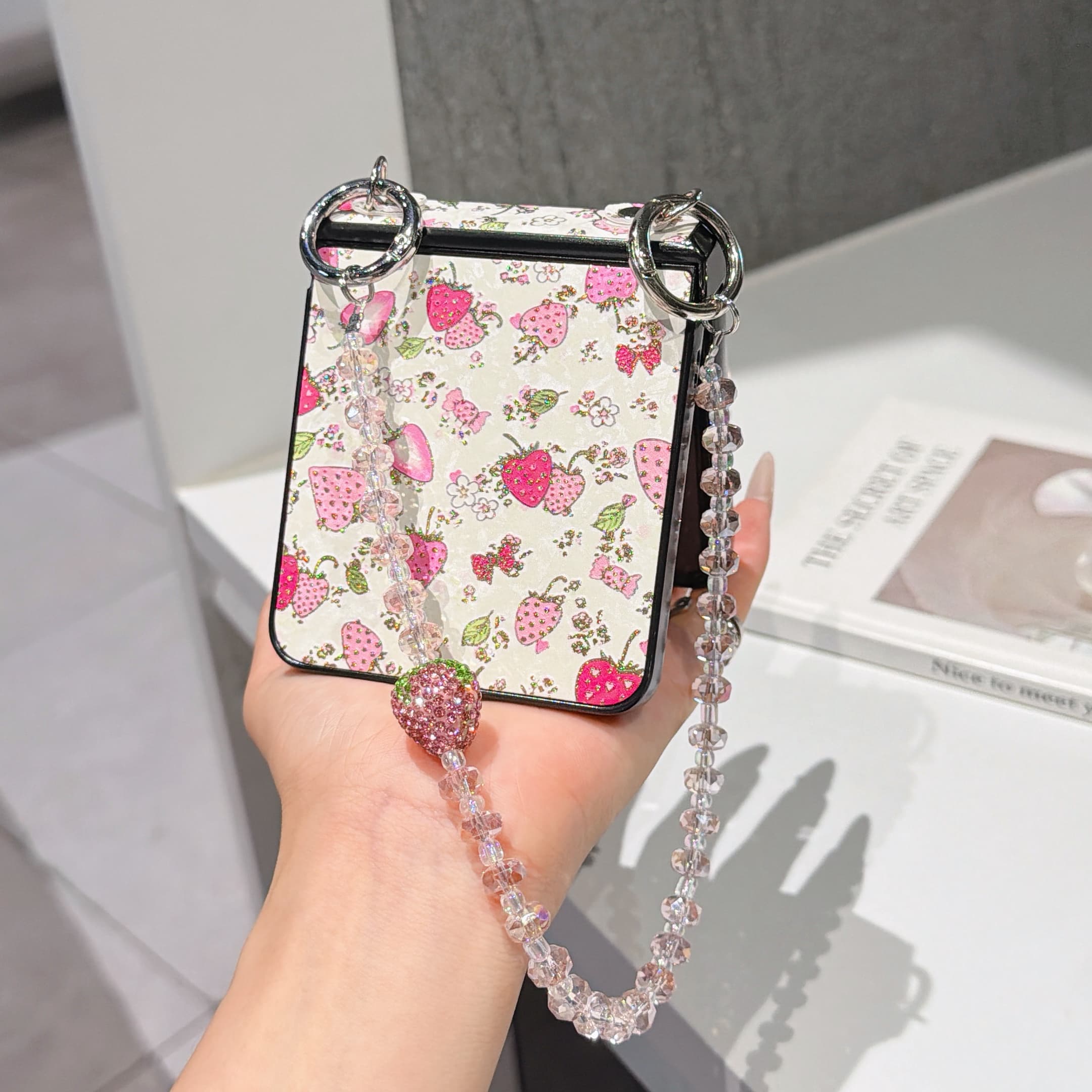 Hinge Protection PU Leather Co - Phone Cases With Loop ulasan dan harga