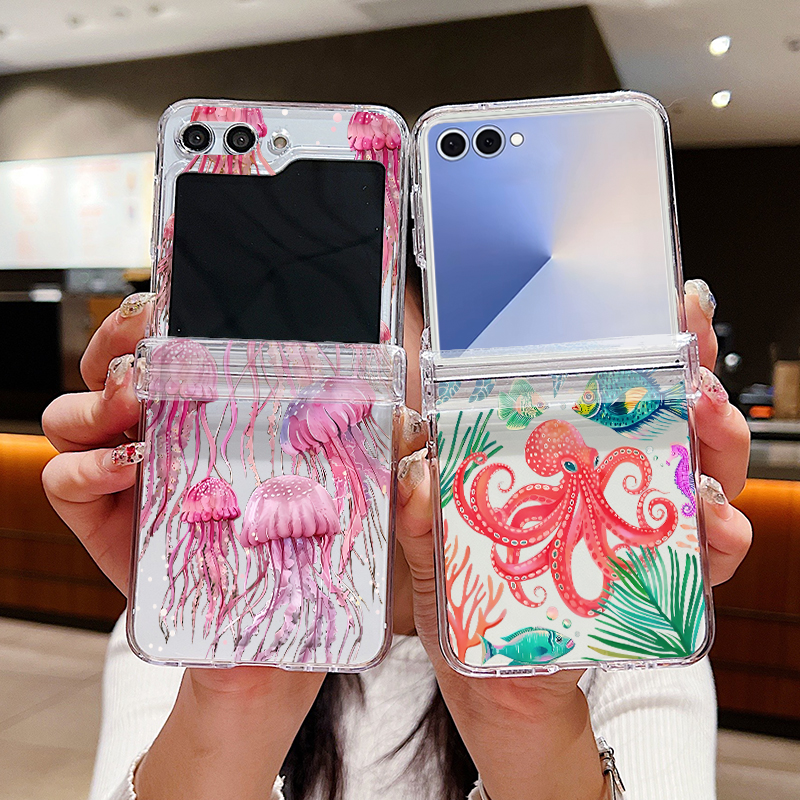 Shark Turtle Ocean Printed Pho - Phone Cases Z Fold 6 ulasan dan harga