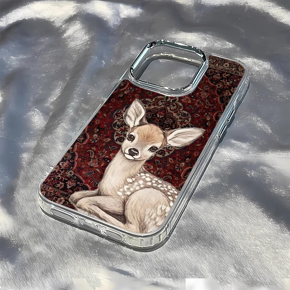 Clear Vintage Red Carpet Fawn  - Phone Cases Red Deer ulasan dan harga