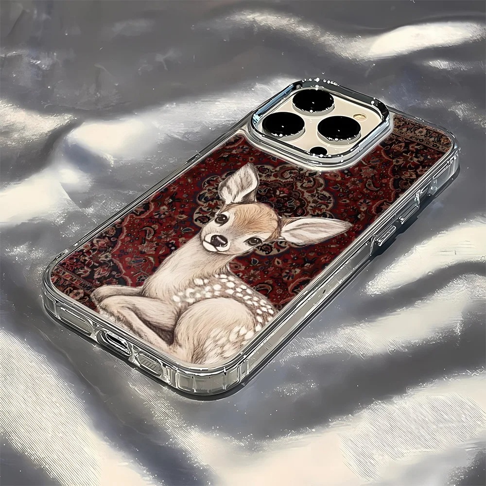 Clear Vintage Red Carpet Fawn  - Phone Cases Red Deer ulasan dan harga