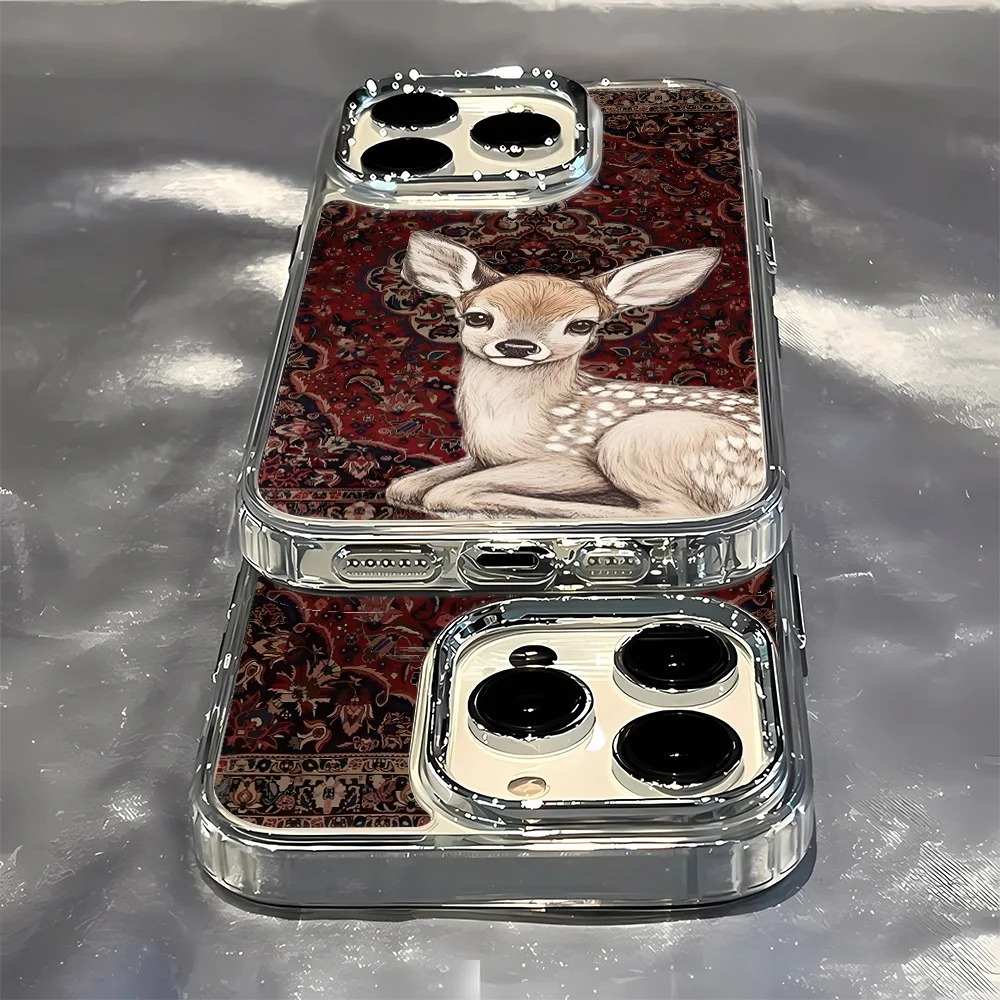 Clear Vintage Red Carpet Fawn  - Phone Cases Red Deer ulasan dan harga