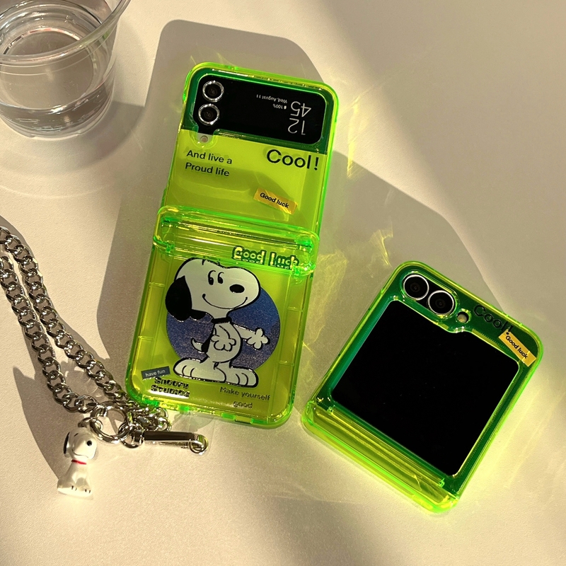 Cute Cartoon Peanut Snoopy Flu - Phone Cases With Card Holder ulasan dan harga