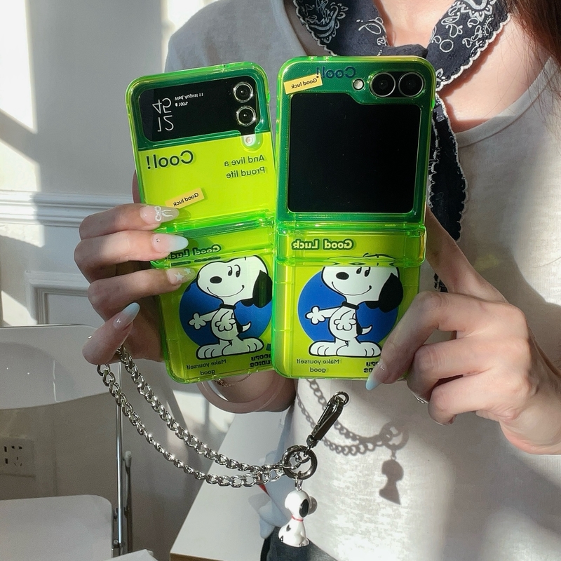 Cute Cartoon Peanut Snoopy Flu - Phone Cases With Card Holder ulasan dan harga