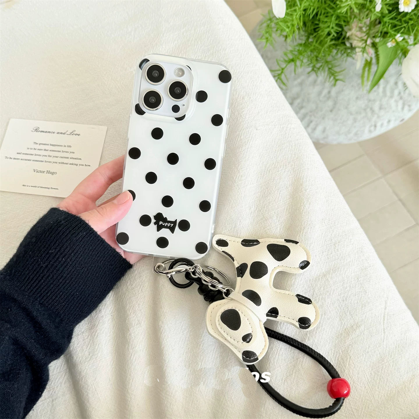 Korean Ins Full Screen Black P - Phone Cases Luxury ulasan dan harga