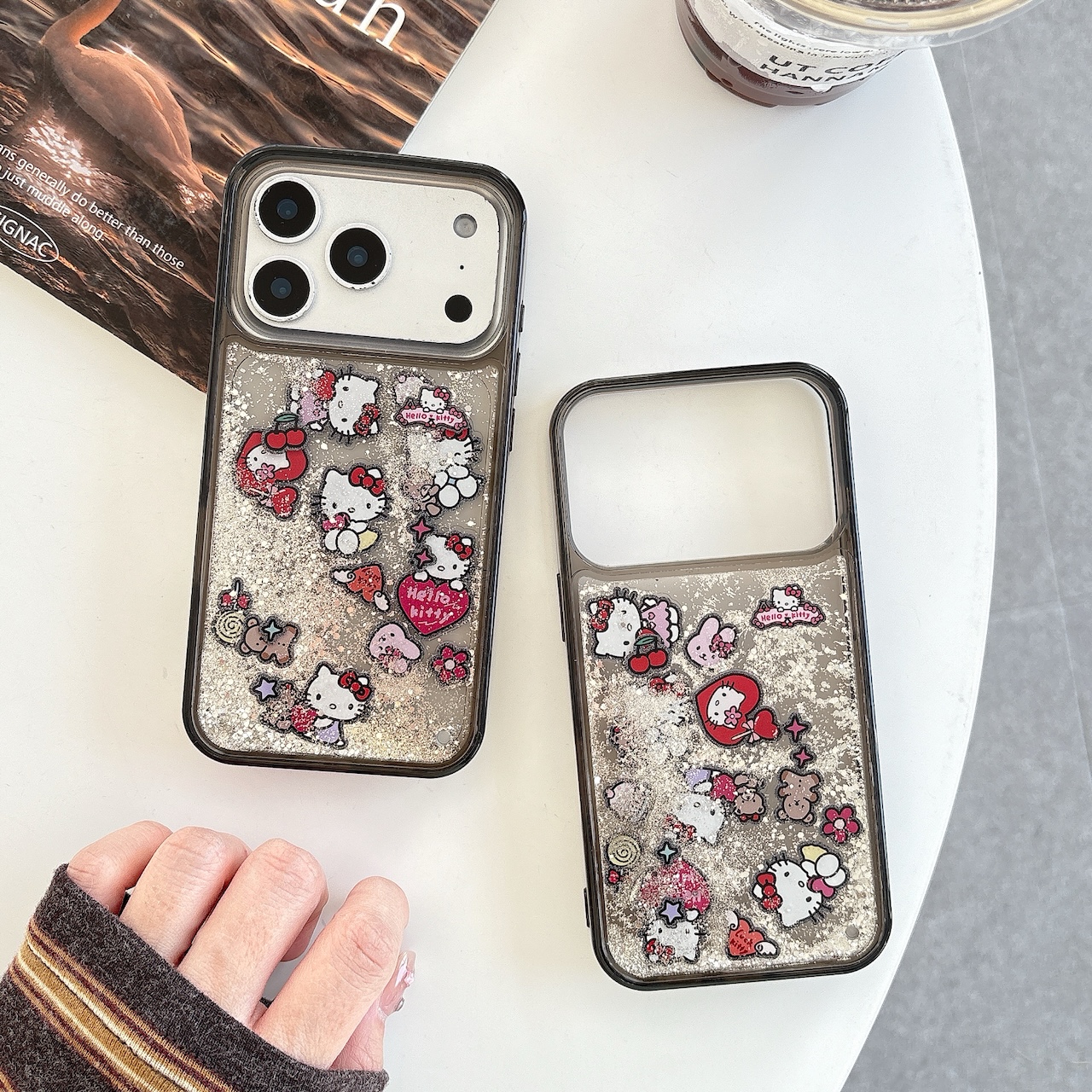 Quicksand Glitter Protection F - Cute Anime Case ulasan dan harga