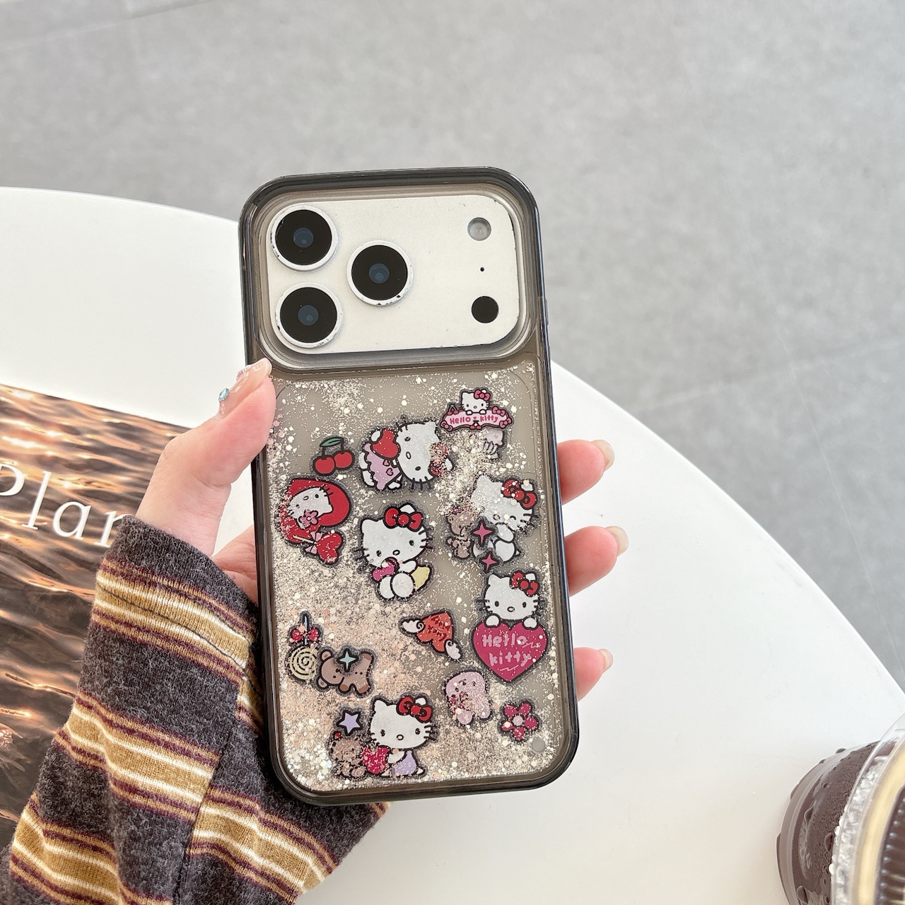 Quicksand Glitter Protection F - Cute Anime Case ulasan dan harga