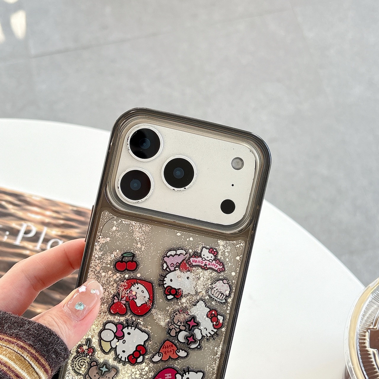 Quicksand Glitter Protection F - Cute Anime Case ulasan dan harga
