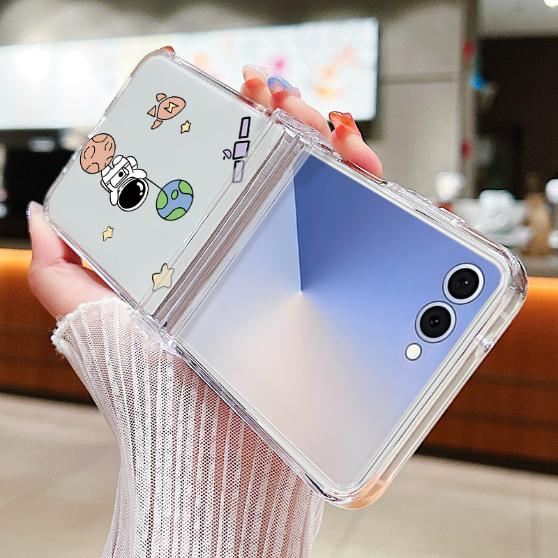 Astronauts Pattern Folding Pho - Phone Cases Z Fold 6 ulasan dan harga