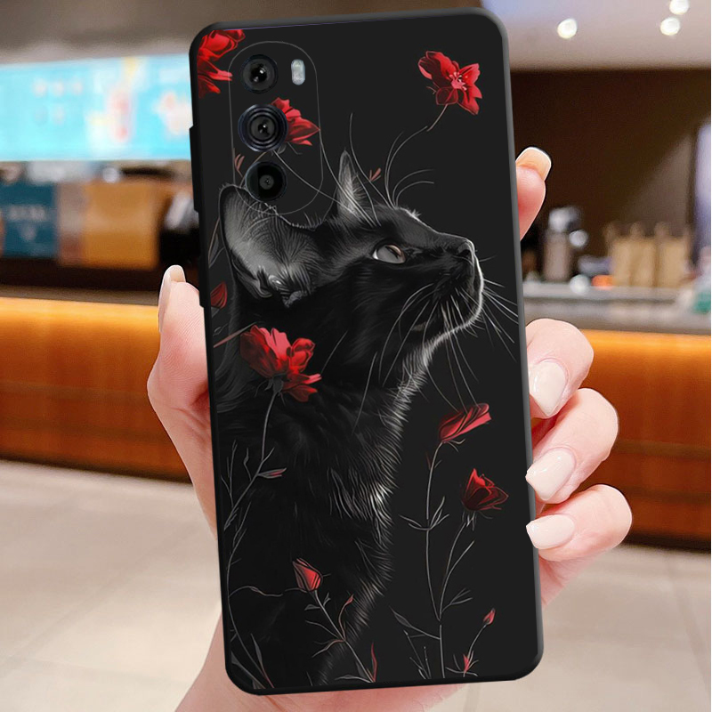 Cute Cat Cartoon Phone Case Fo - Phone Cases Motorola Edge 2025 ulasan dan harga