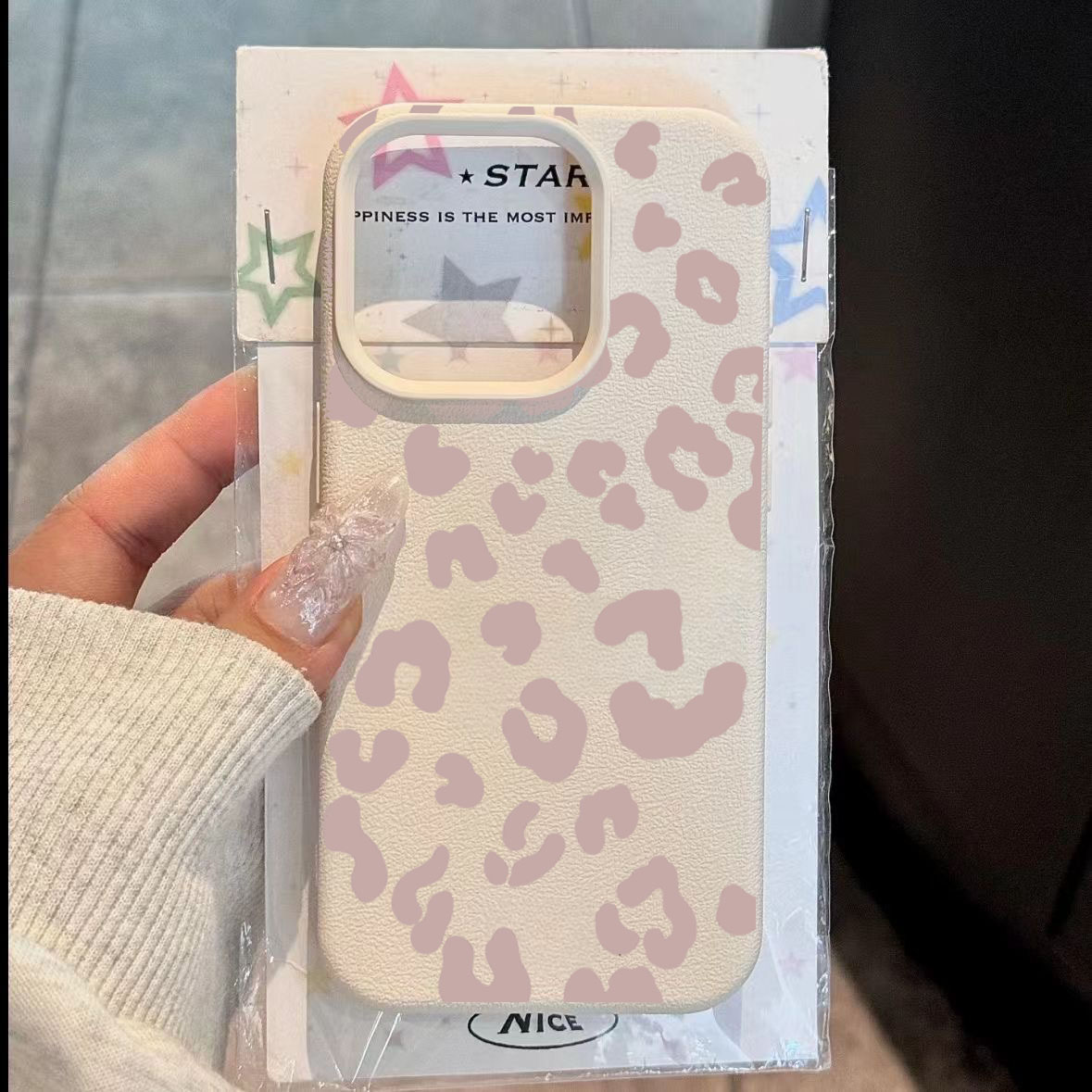 Pink Leopard Print Lichee Patt - Phone Cases Pink ulasan dan harga