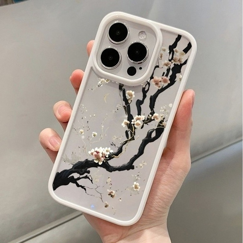 Chinese Plum Blossom Artistic  - Phone Cases Drawing ulasan dan harga