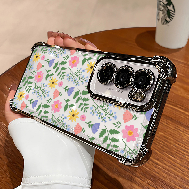 Shockproof Phone Case For OPPO - Luxury Plating Case ulasan dan harga