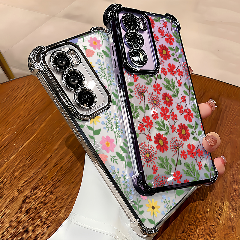 Shockproof Phone Case For OPPO - Luxury Plating Case ulasan dan harga