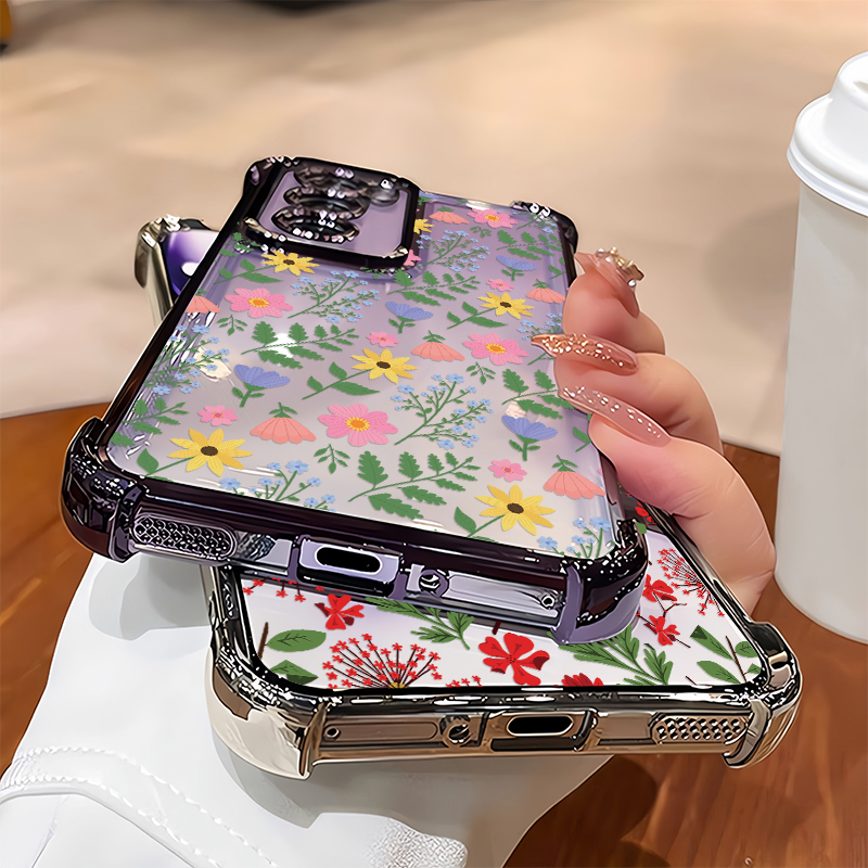 Shockproof Phone Case For OPPO - Luxury Plating Case ulasan dan harga