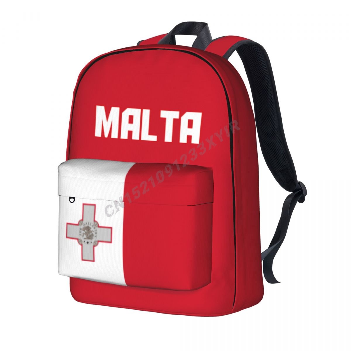 Unisex Backpack Malta Flag Mal - Phone Cases Malta ulasan dan harga