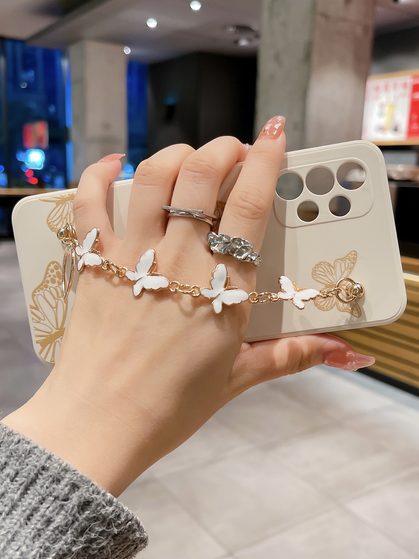Luxury Plating Butterfly Metal - Luxury Plating Case ulasan dan harga