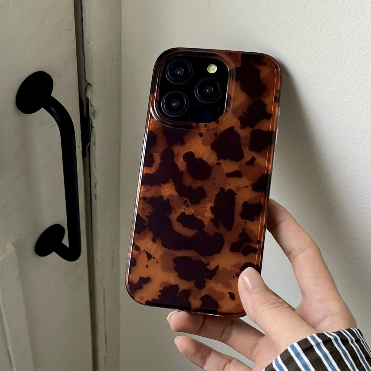 Retro Amber Texture Laser Phon - Phone Cases Xs ulasan dan harga