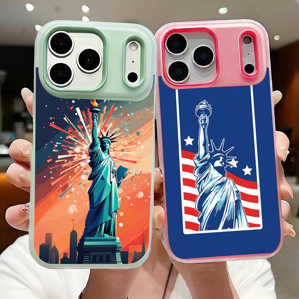 Statue of Liberty cool Phone C - Phone Cases With Card Holder ulasan dan harga