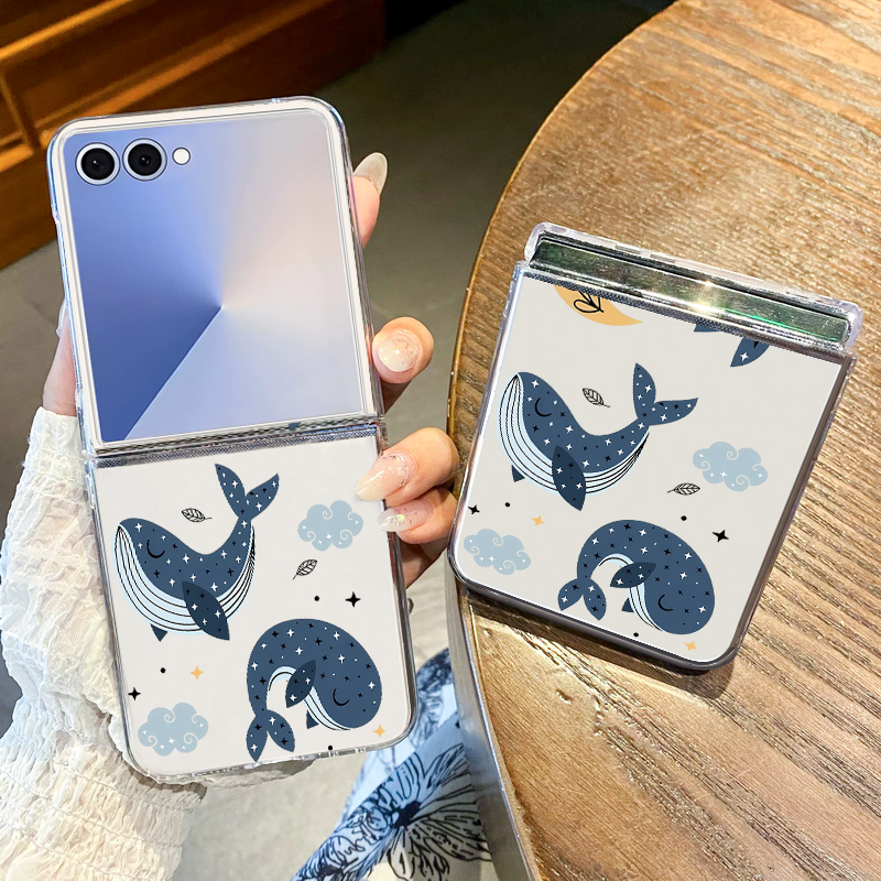 Whale Pattern Phone Case For S - Phone Cases Z Fold 6 ulasan dan harga