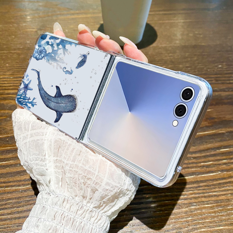 Whale Pattern Phone Case For S - Phone Cases Z Fold 6 ulasan dan harga