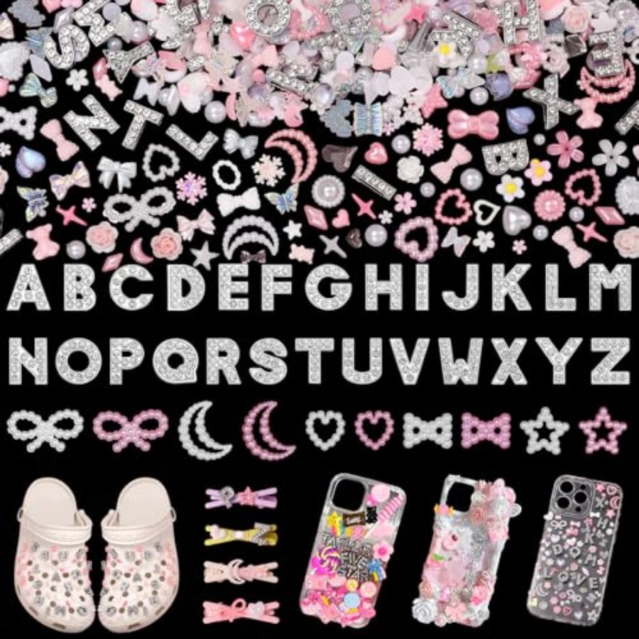 Junk Case Charms, A-Z Alphabet - Phone Cases Junk ulasan dan harga