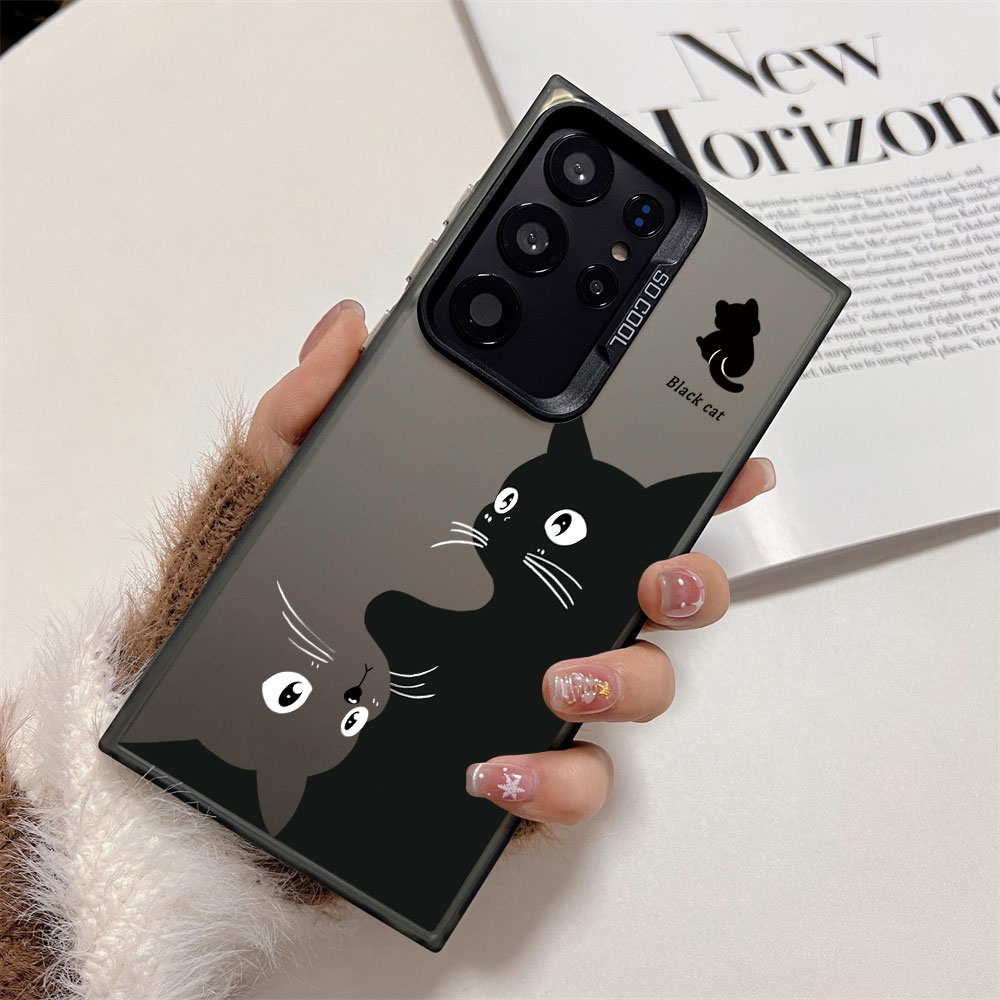 Shockproof Silver IMD Phone Ca - Phone Cases Black ulasan dan harga