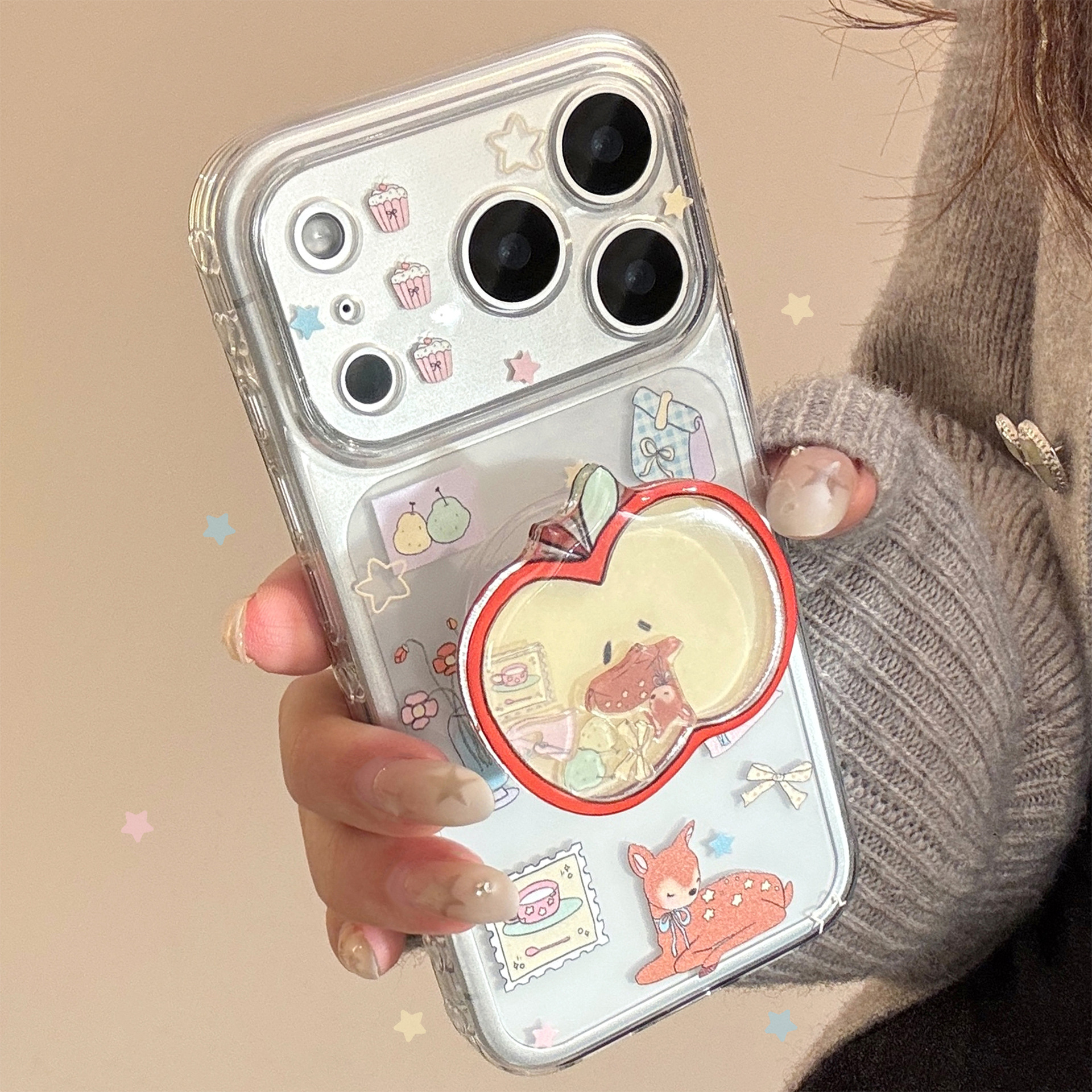 Transparent Cartoon Mobile Pho - Phone Cases Red Deer ulasan dan harga