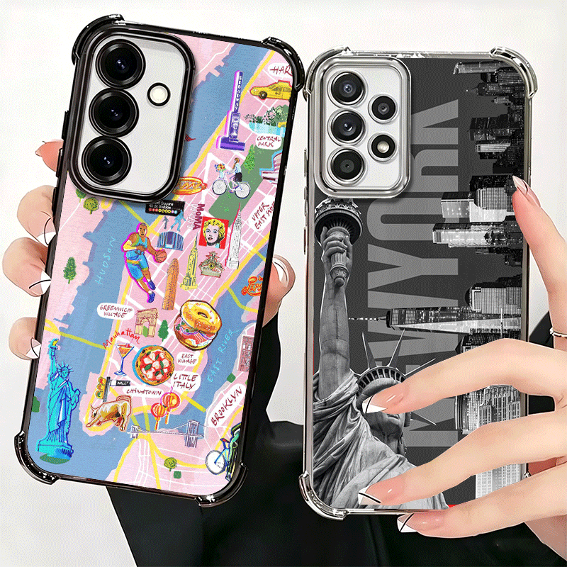 NYC New York City Plating Phon - Phone Cases York ulasan dan harga