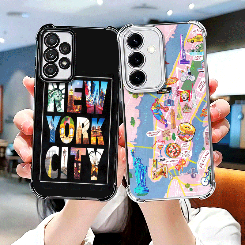 NYC New York City Plating Phon - Phone Cases York ulasan dan harga
