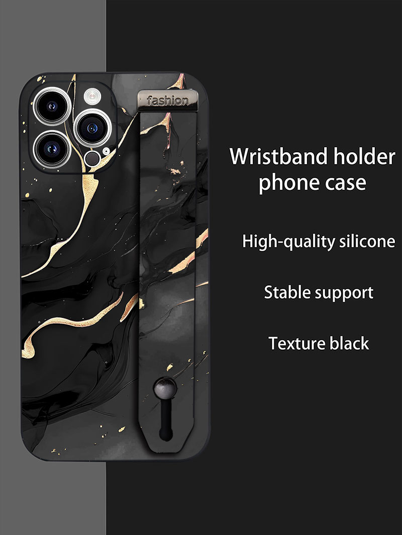 Luxury Liquid Silicone Marble  - Phone Cases With Loop ulasan dan harga