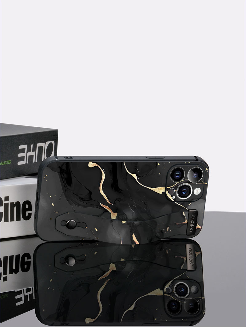 Luxury Liquid Silicone Marble  - Phone Cases With Loop ulasan dan harga