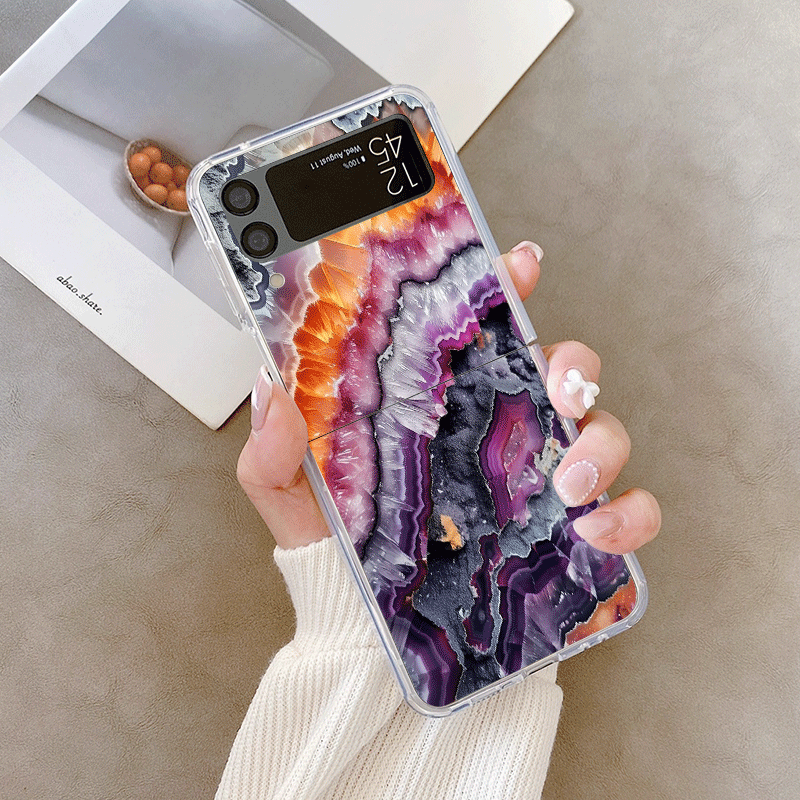 Artistic Colorful Marble Textu - Phone Cases Drawing ulasan dan harga