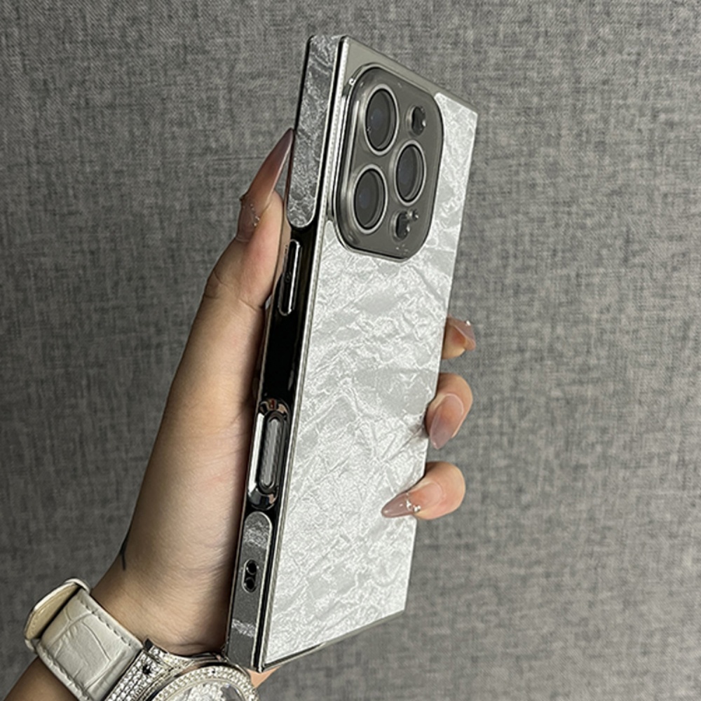Aurora Snow Mountain Pattern C - Luxury Plating Case ulasan dan harga